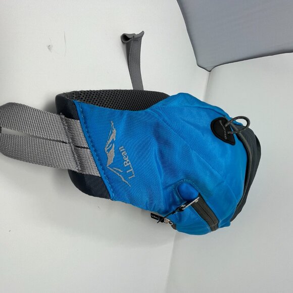 L.L.Bean Sling Crossbody Backpack Unisex Blue & Gray - Picture 4 of 11